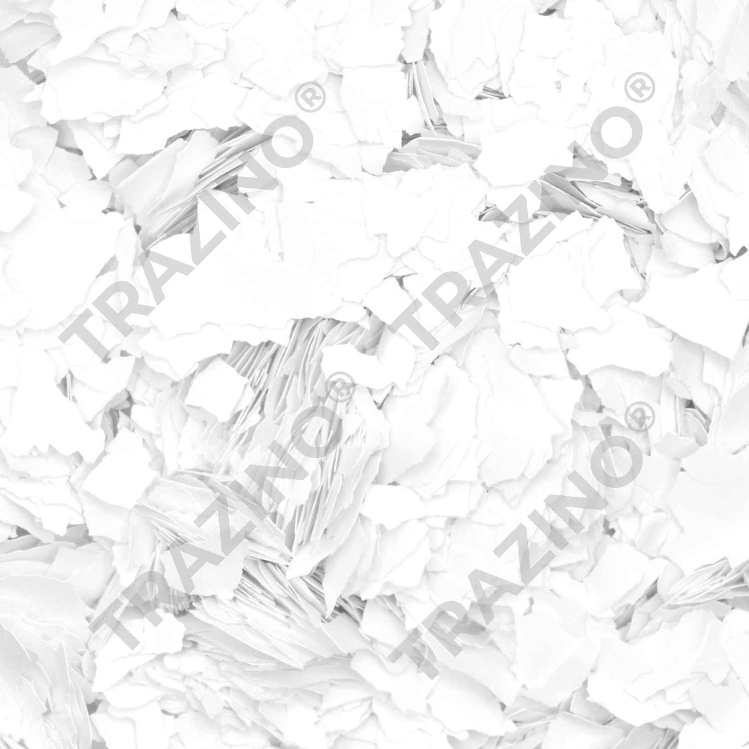 Trazino® Farbchips in Weiß zum Einstreuen für Beschichtungen Trazino® Farbchips in Weiß zum Einstreuen für Beschichtungen